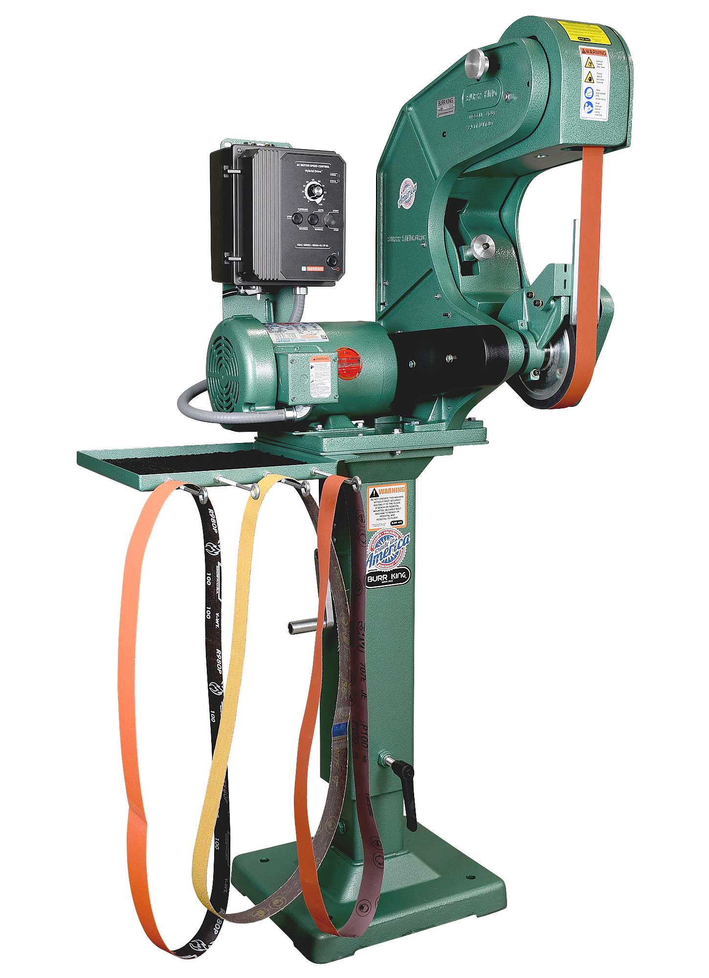 72110 shown with optional 01-10 adjustable pedestal and 760T-2 tool tray.